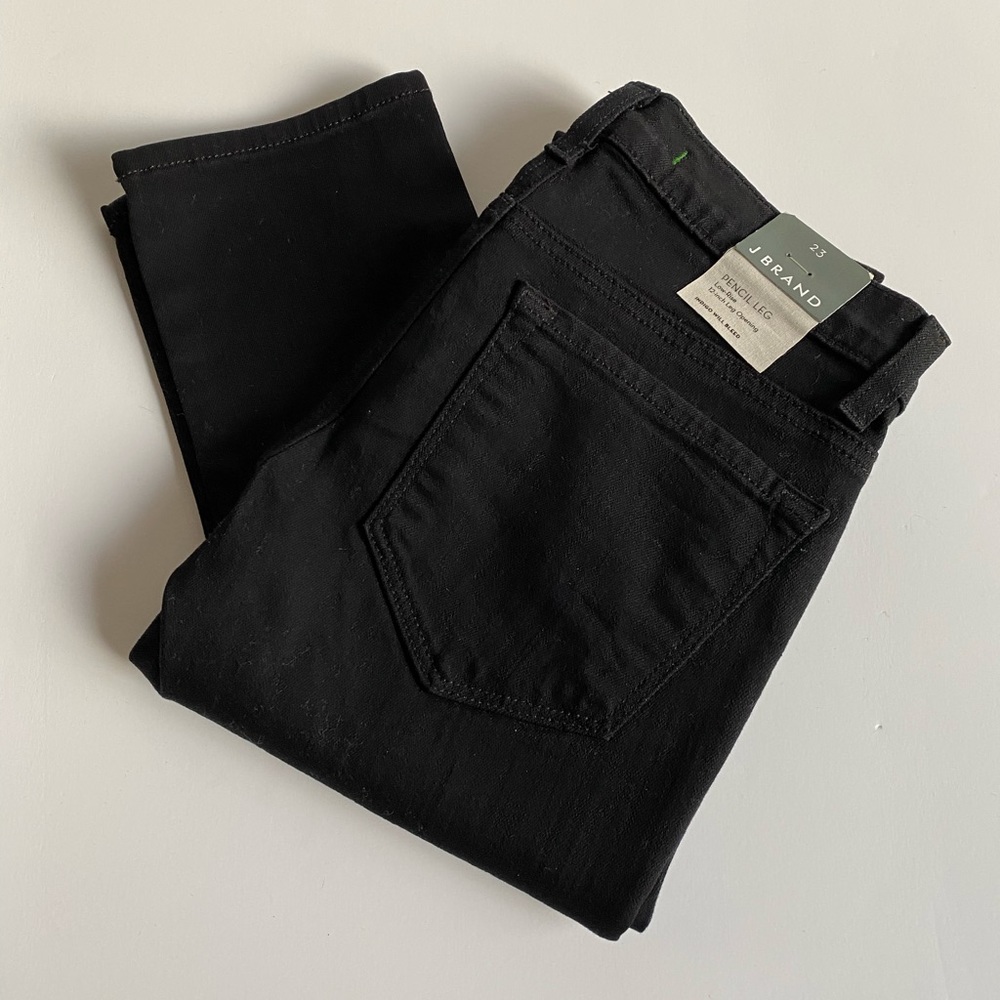 J Brand Pencil Leg Black Jeans